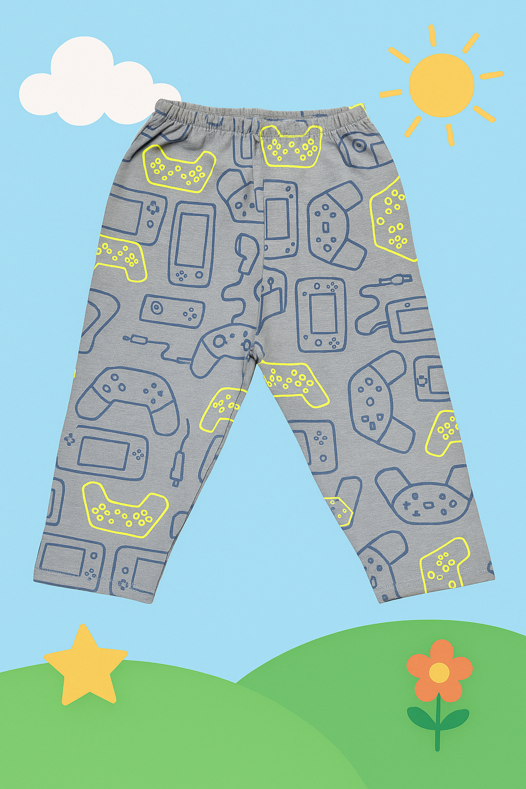 Pure Cotton Printed Lower/Track Pant for Casual Wear/Night wear for Kids Boys/Girls (Pack of 5)