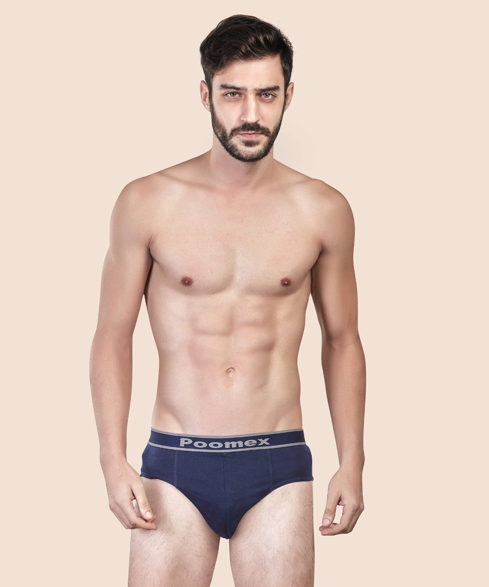Poomex French OE Brief (Pack of 3) - 01