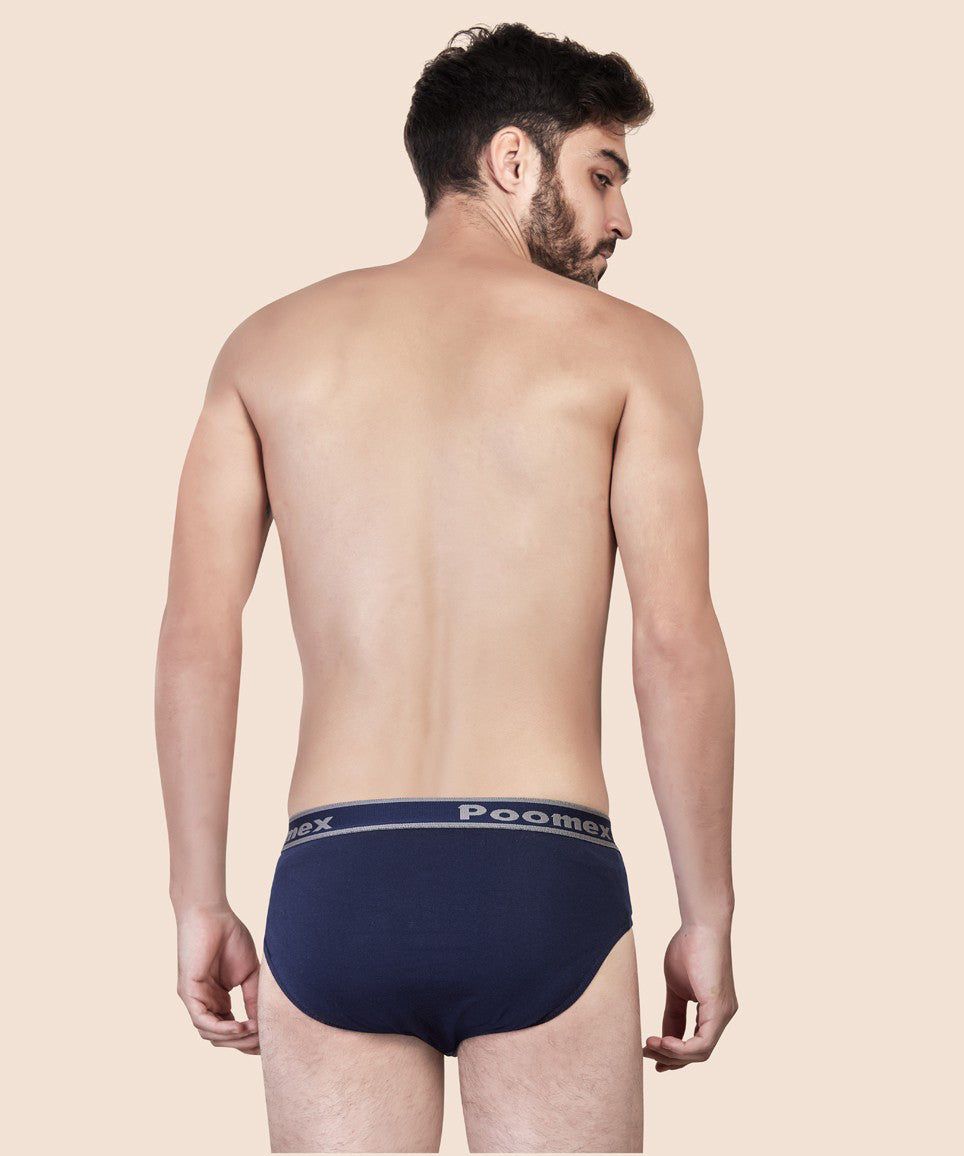 Poomex French OE Brief (Pack of 3) - 01