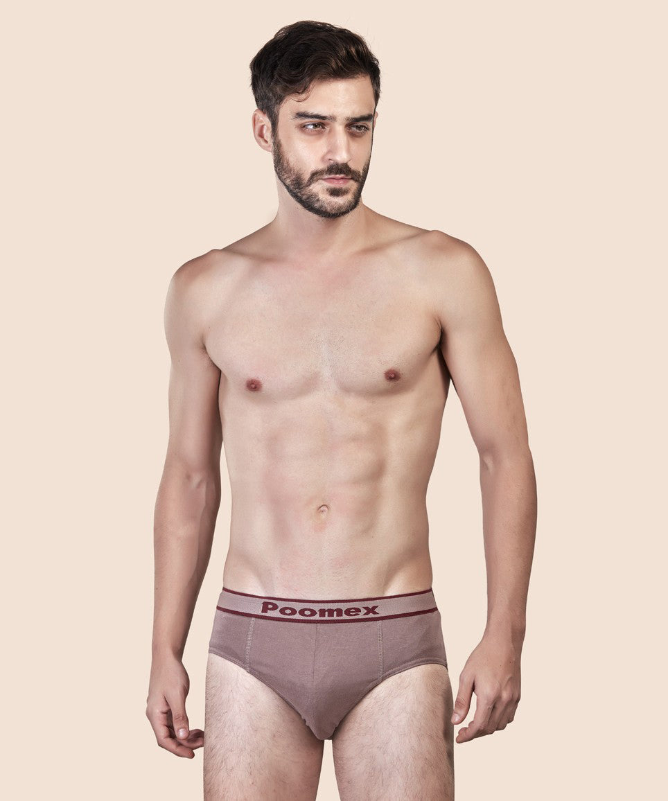 Poomex French OE Brief (Pack of 3) - 02