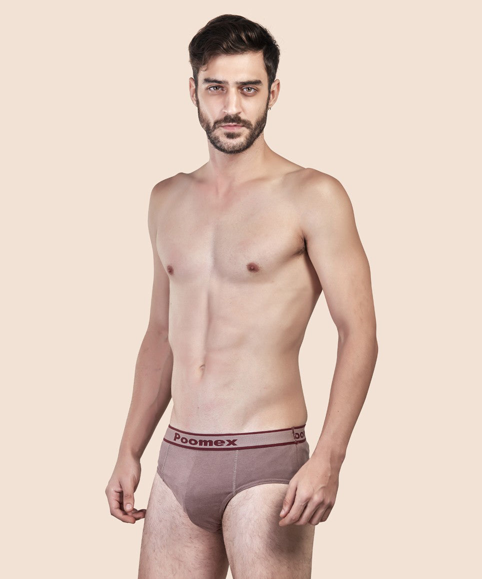 Poomex French OE Brief (Pack of 3) - 02