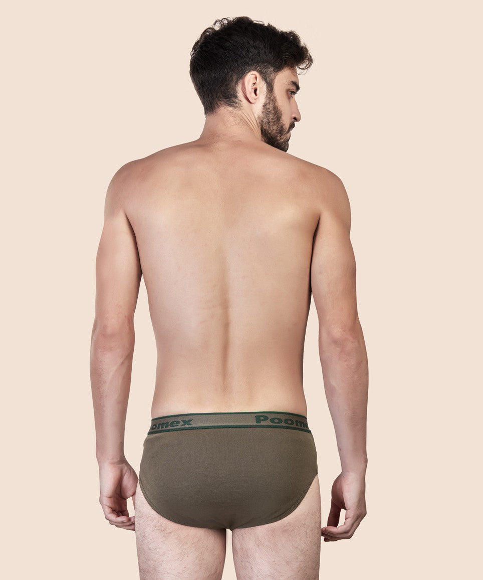 Poomex French OE Brief (Pack of 3) - 03