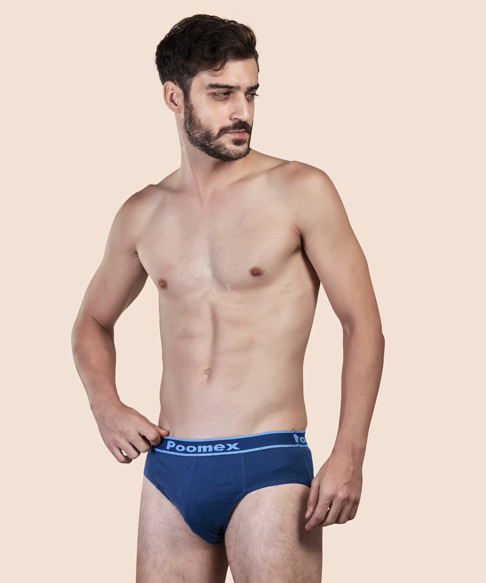 Poomex French OE Brief (Pack of 3) - 01