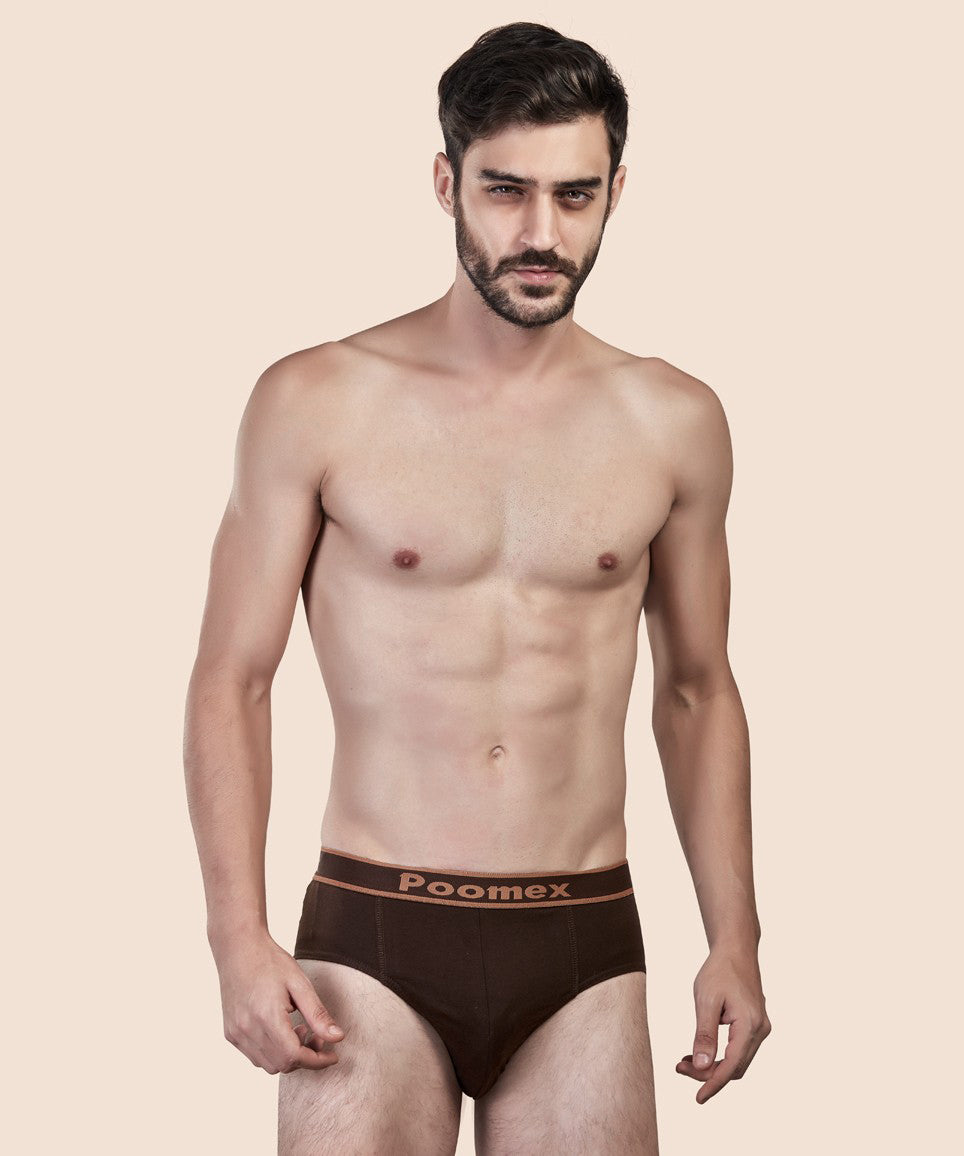 Poomex French OE Brief (Pack of 3) - 02