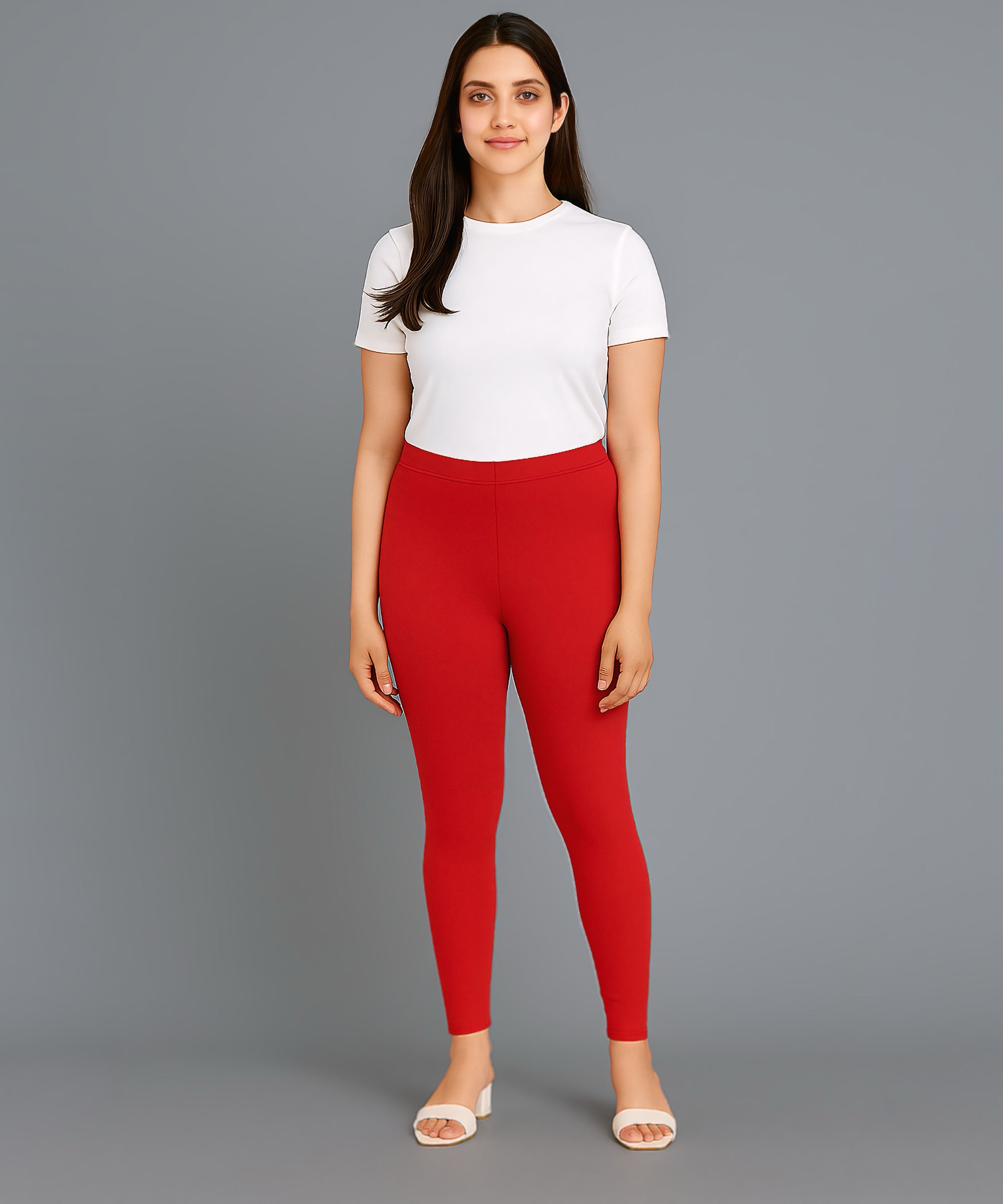 Premium 4 way Lycra Women Leggings (Ankle Length)
