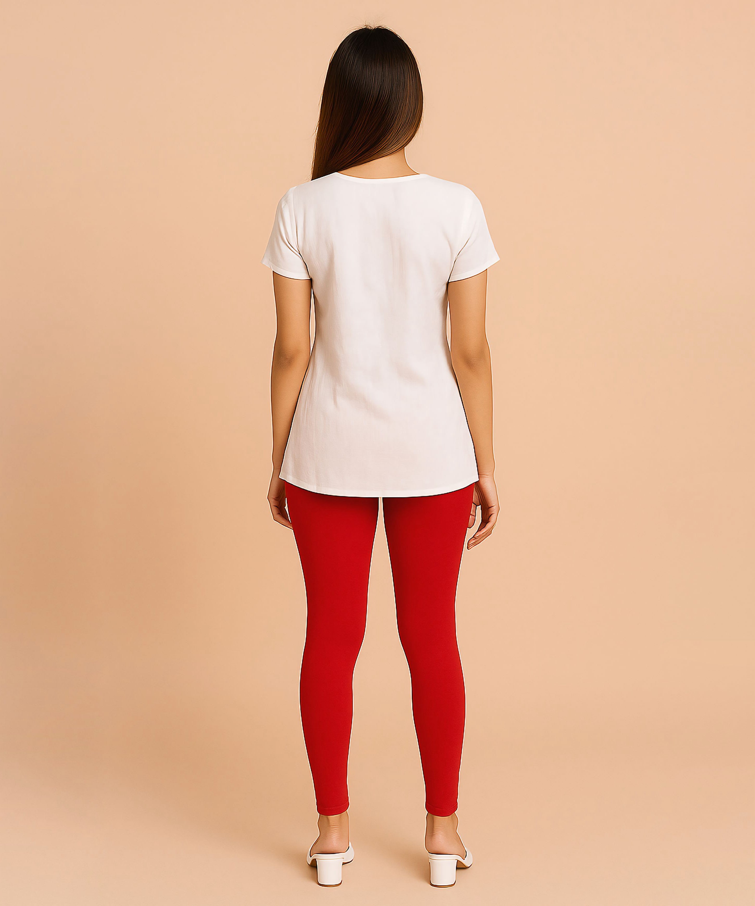 Premium 4 way Lycra Women Leggings (Ankle Length)