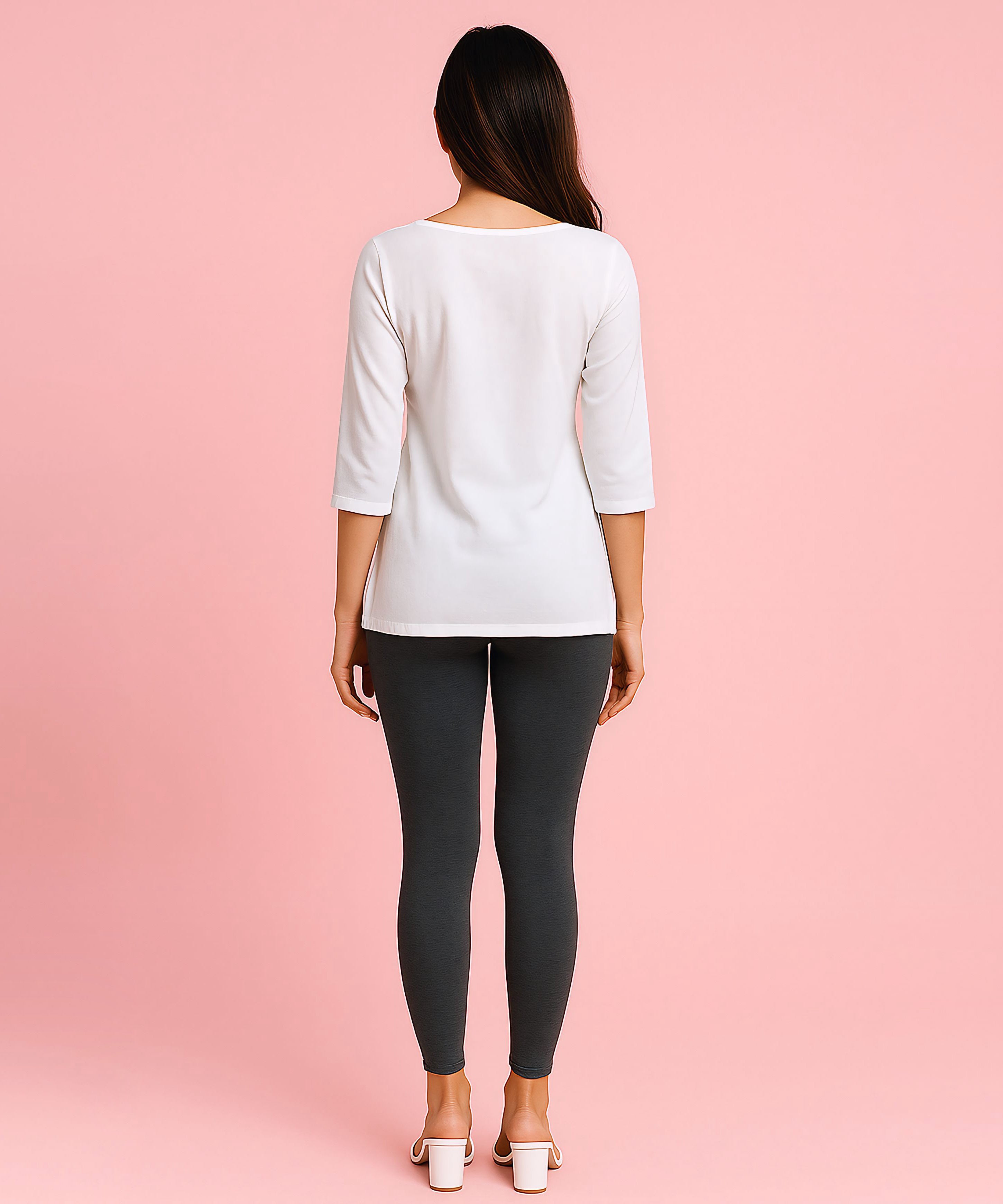 Premium 4 way Lycra Women Leggings (Ankle Length)