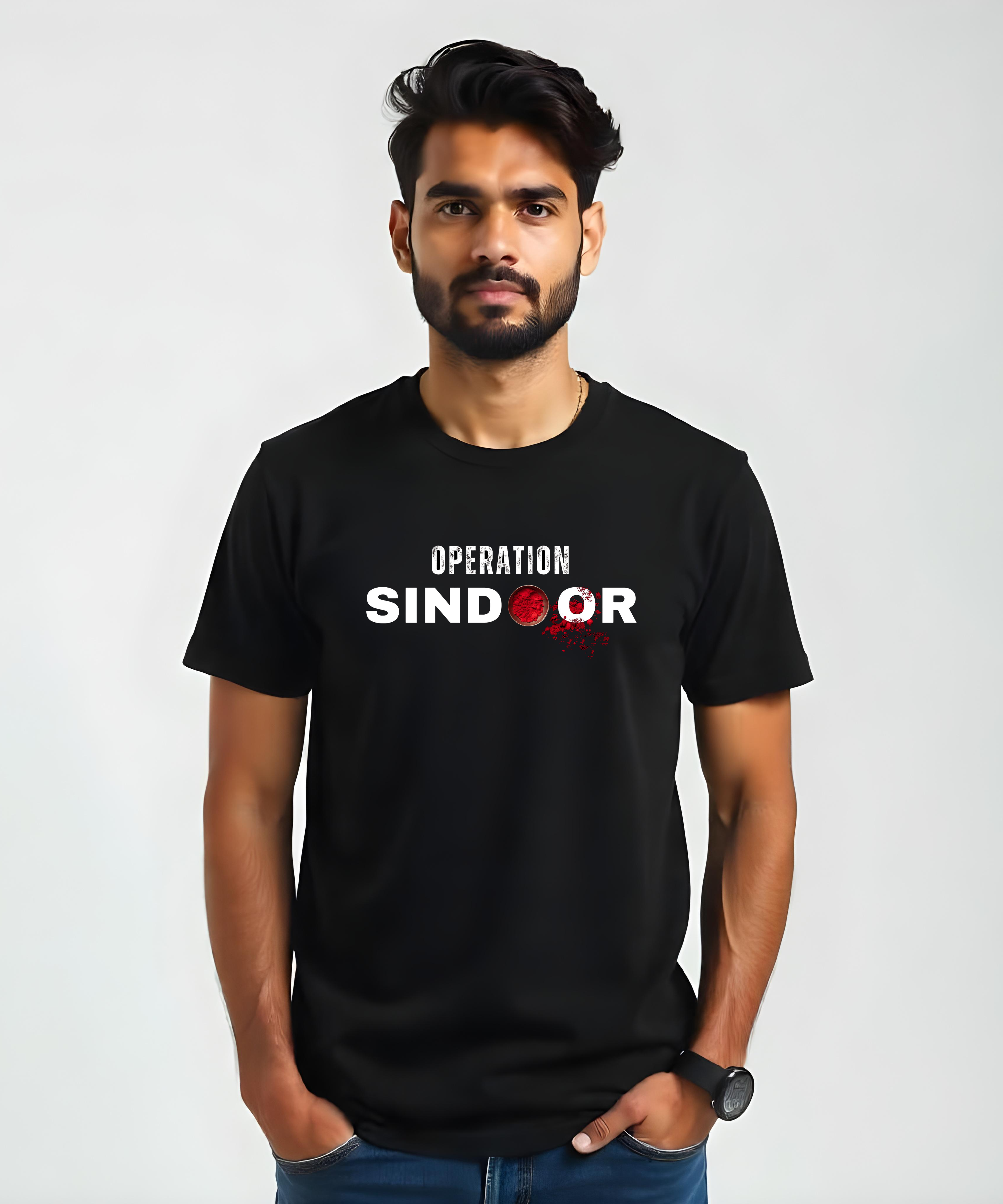 Operation Sindoor T-Shirt | Soft & stylish | 100% Cotton Fabric