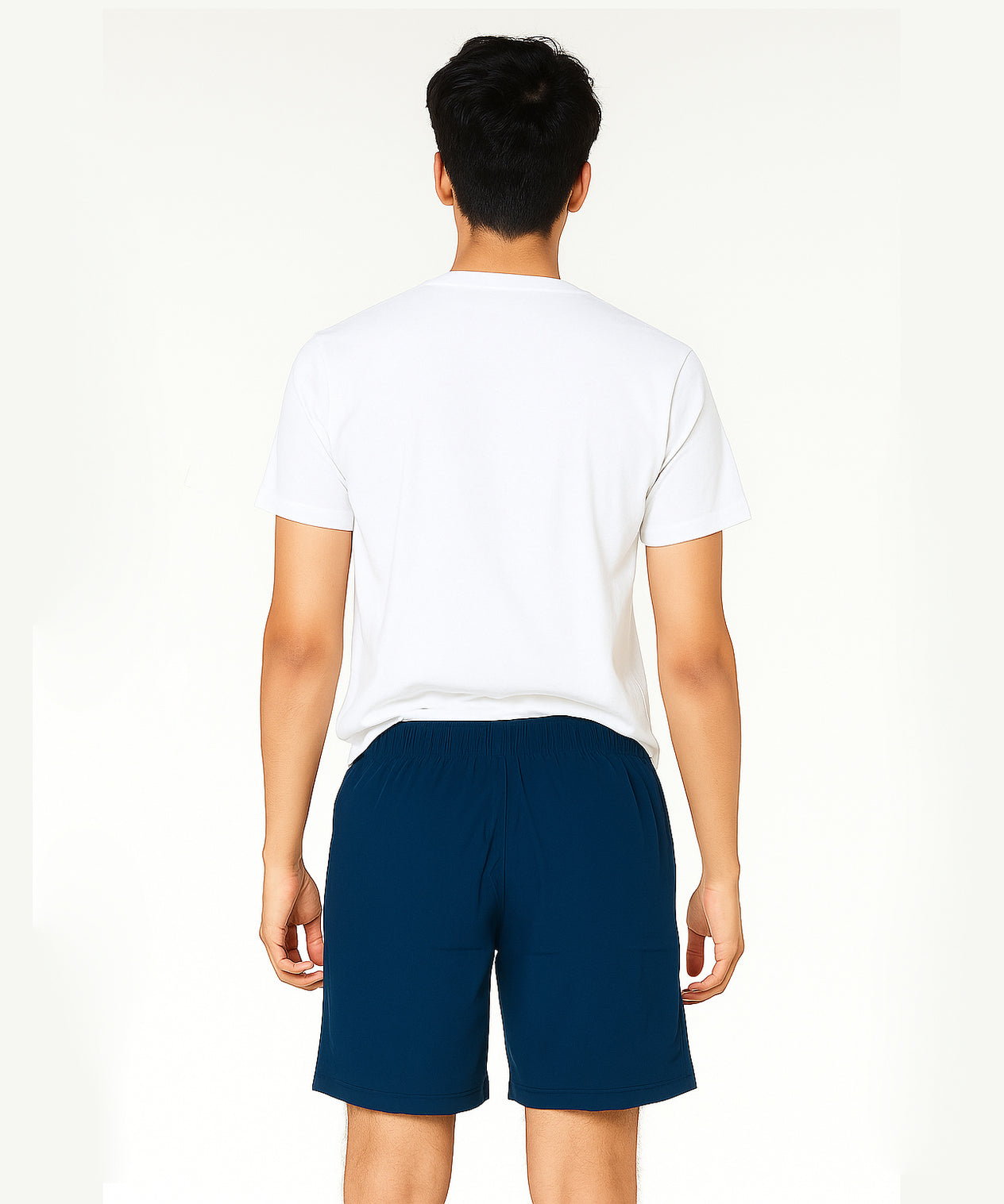 Dark Navy Solid Men's Gym Shorts Sports Wear/Active Wear/Lightweight Dry-Fit/NS Lycra Shorts