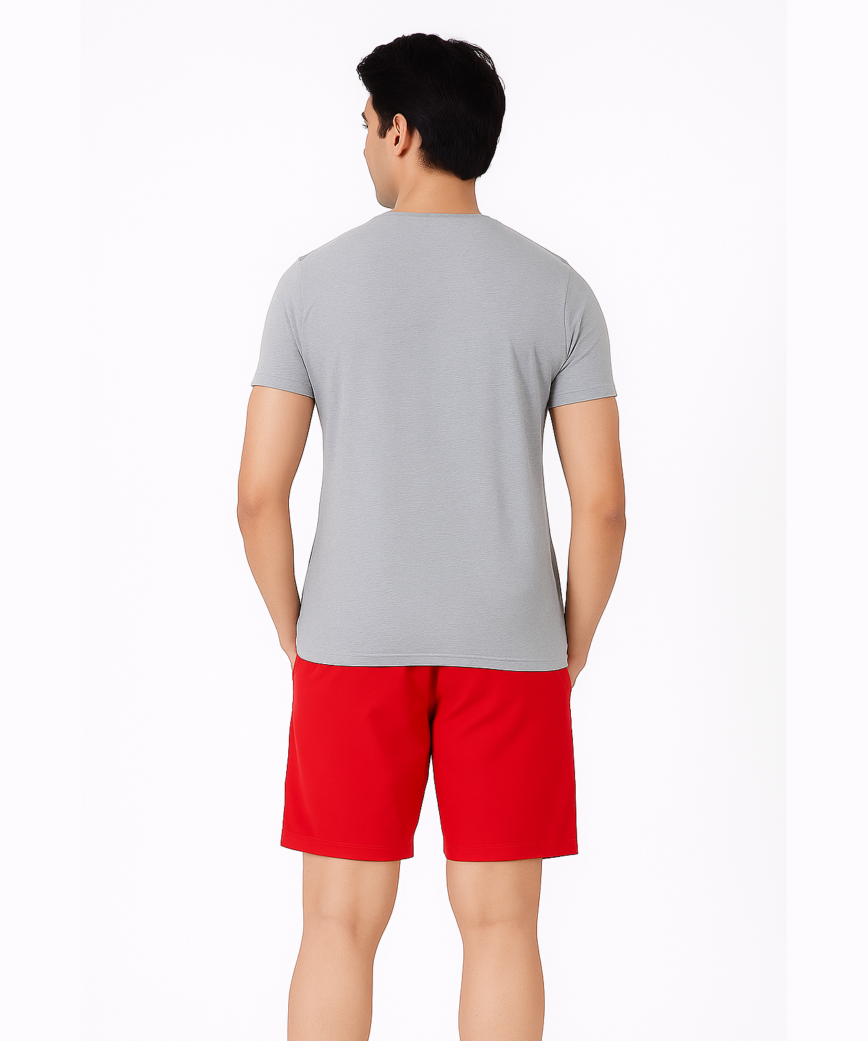 Red Solid Men's Gym Shorts Sports Wear/Active Wear/Lightweight Dry-Fit/NS Lycra Shorts