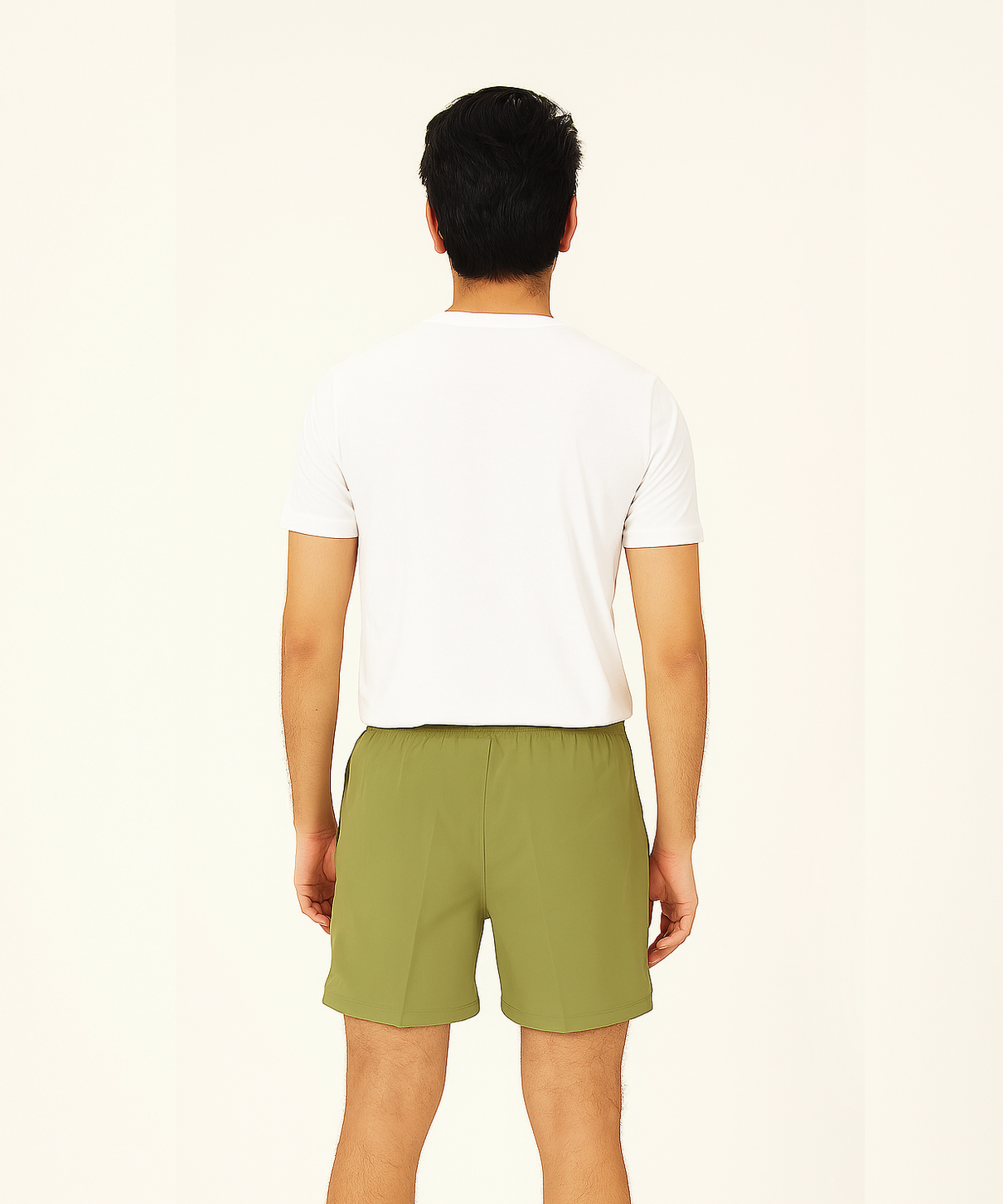Pista Green Solid Men's Gym Shorts Sports Wear/Active Wear/Lightweight Dry-Fit/NS Lycra Shorts