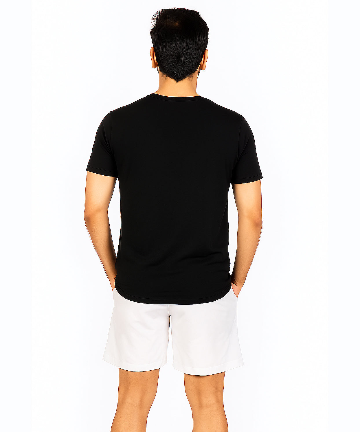 White Solid Men's Gym Shorts Sports Wear/Active Wear/Lightweight Dry-Fit/NS Lycra Shorts