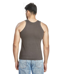 Poomex Golden Round Neck Color Vest (Pack of 3) 01