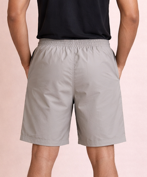 Men's Gym Shorts for Shorts Wear | Active Wear | Light Weight Dry-Fit | NS Lycra Shorts | Ash Grey Color | Sizes M, L, XL, 2XL