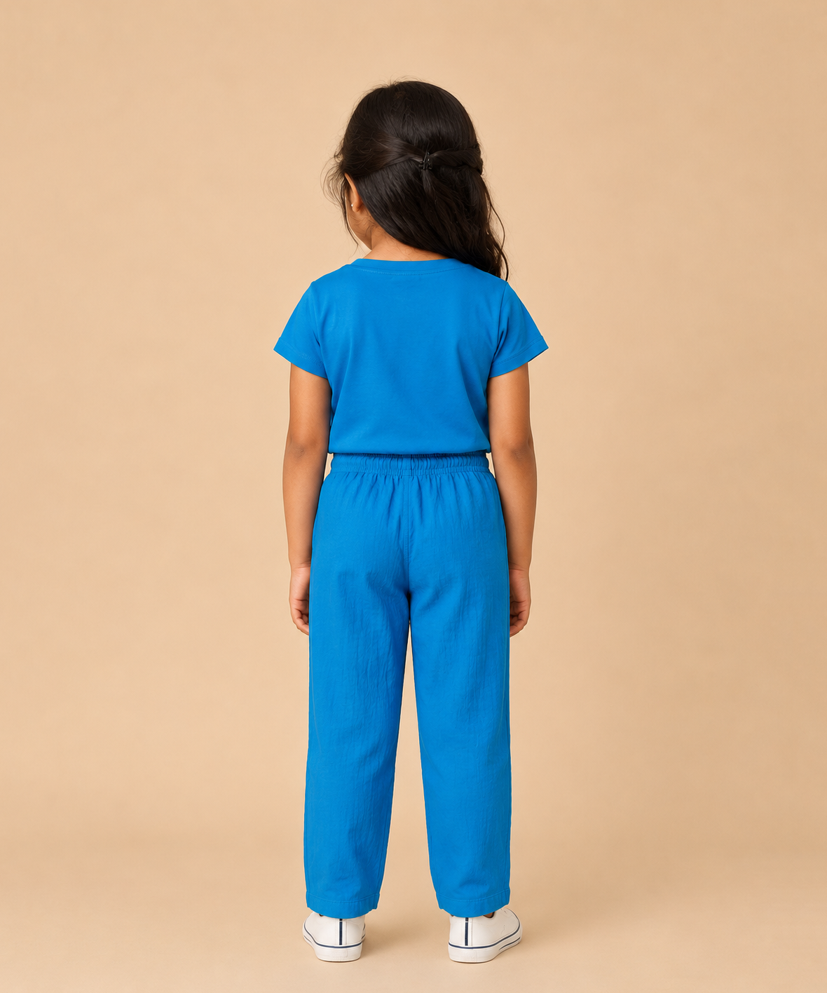 Girls Printed Cotton T-Shirt & Pant Co-Ord Set for Kids Casual Wear | Age 1 to 10 Years | Pack of 1 Set Combo