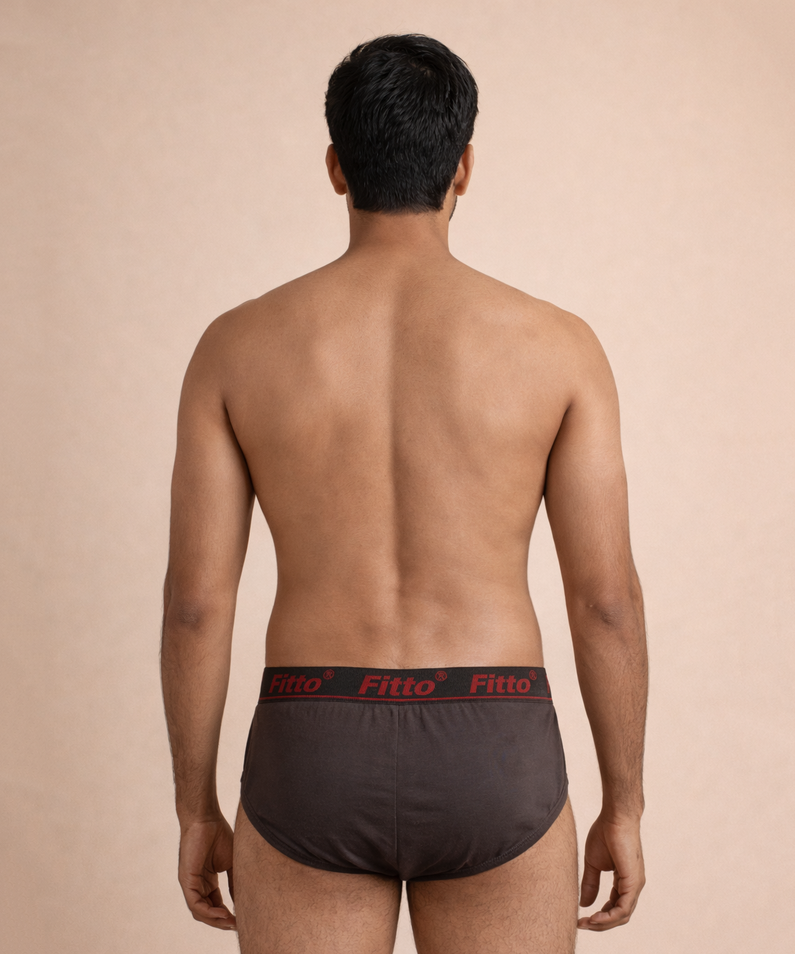 Fitto Men's Brief's Top Underwear 100% Pure Cotton | (Pack of 5)