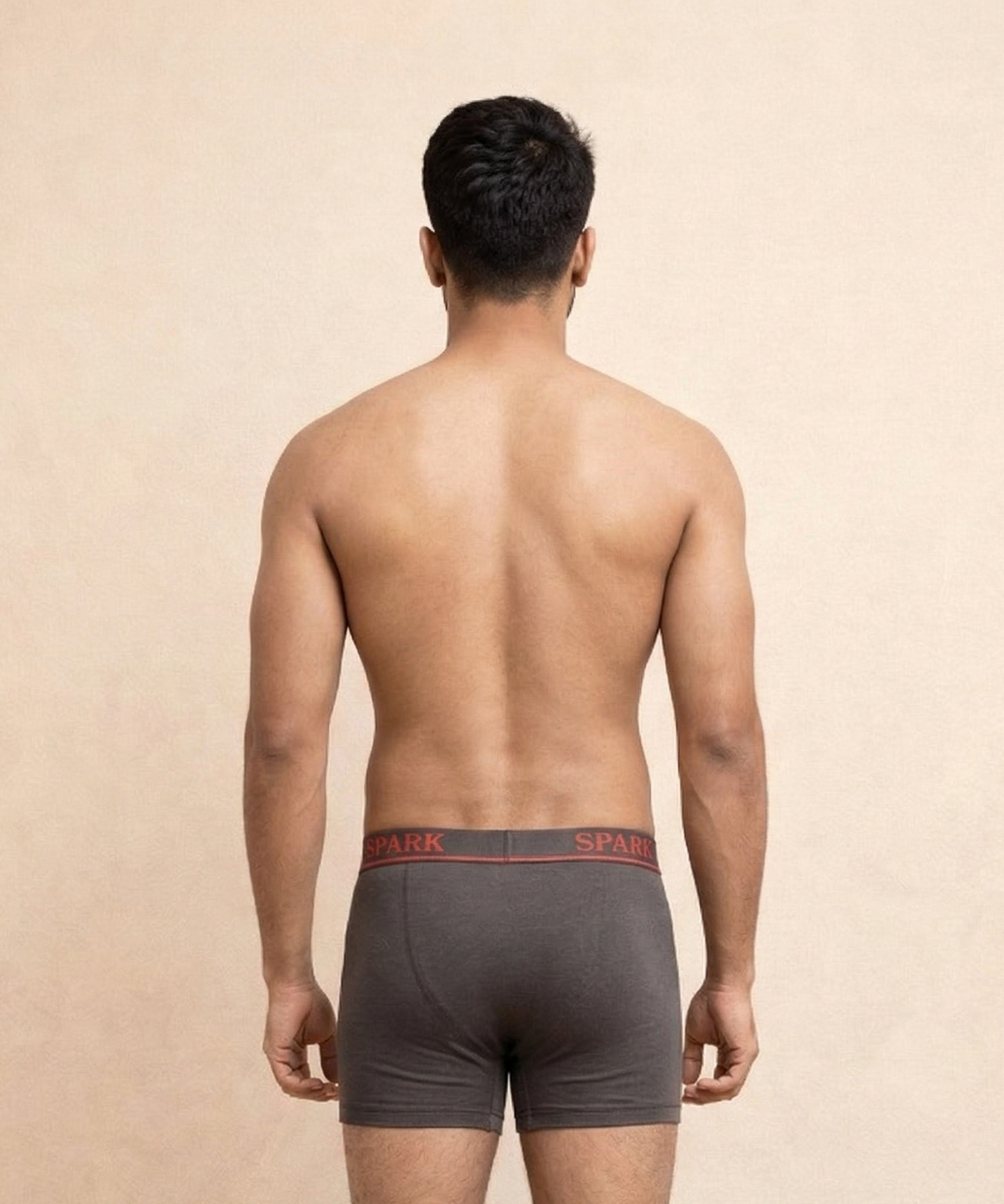 Fitto Spark Men's Trunk Plain Brief 100% Pure Cotton | (Pack of 5)