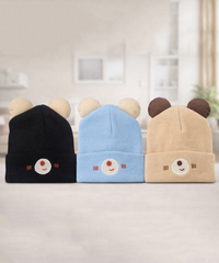 Premium Baby Beanie Cap for Babies and Kids | Imported Fleece Fabric