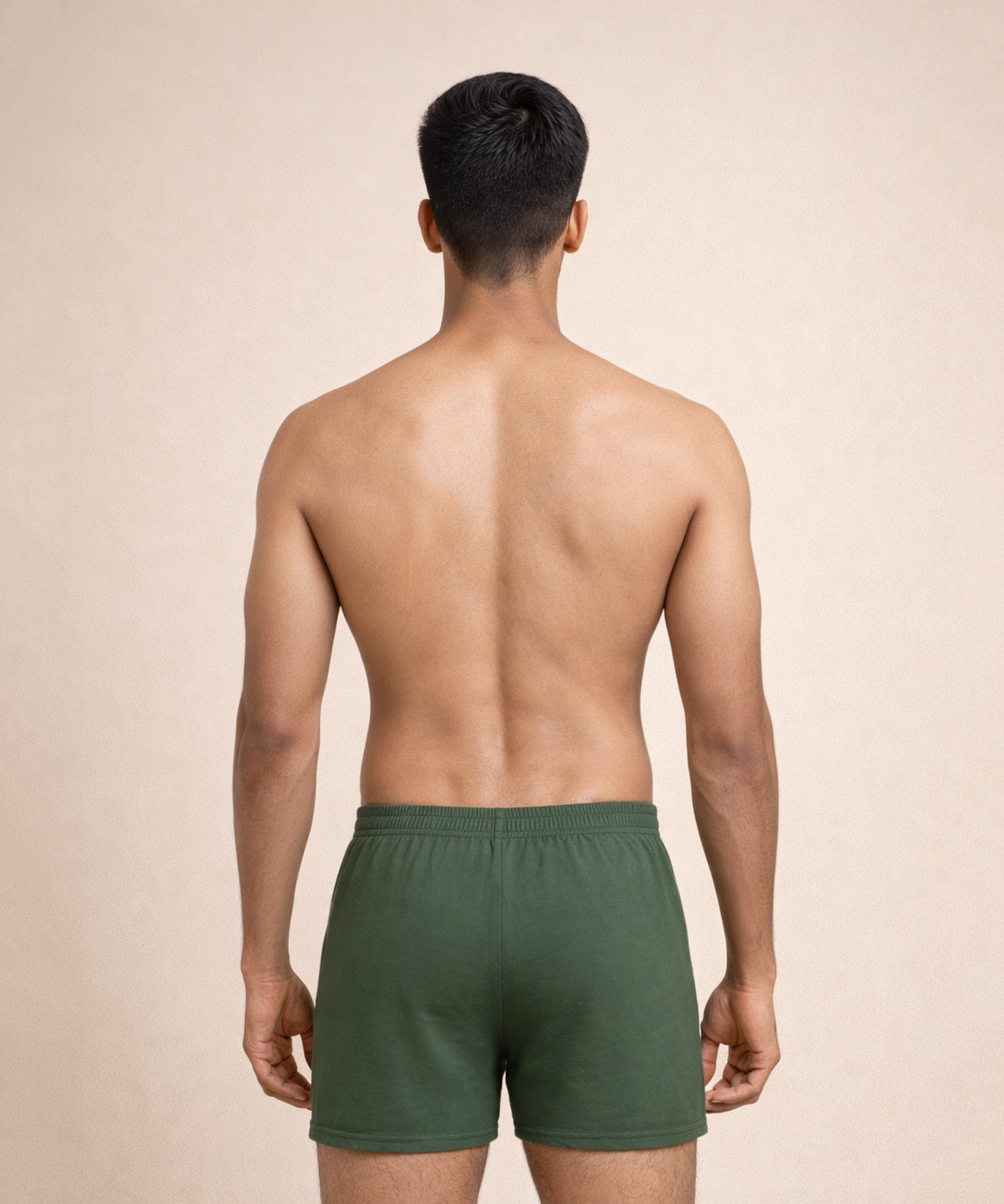 Fitto Spark Men's Fine Pocket Trunk Plain Brief 100% Pure Cotton | (Pack of 5)