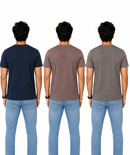 Men's Half Sleeve Printed Round Neck T-Shirt Combo (Pack of 3)