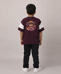 Boys Five Sleeve Cotton T-Shirt for Kids | Casual Everyday Wear