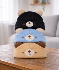 Premium Baby Beanie Cap for Babies and Kids | Imported Fleece Fabric