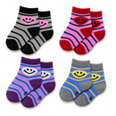 Cute Cartoon Ankle Socks for Baby Kids Casual Wear Multicolor |  Pack of 4 Combo