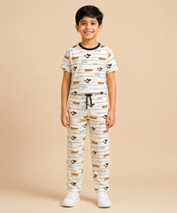 Cotton Printed Boys Night Suit Combo Set for Kids Casual Wear | Age 1 to 10 Years