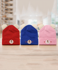 Premium Baby Beanie Cap for Babies and Kids | Imported Fleece Fabric
