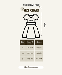 Girl Baby Frock 100% Cotton Floral Printed Gown Dress/Frock Dress | Age 0 to 12 Months (Pack of 3 Pieces)