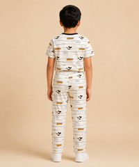 Cotton Printed Boys Night Suit Combo Set for Kids Casual Wear | Age 1 to 10 Years
