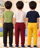 Cotton Track Pant with Bottom Cuff | Random Cartoon Printed | Age 0 to 5 Years (Pack of 3 Pieces)