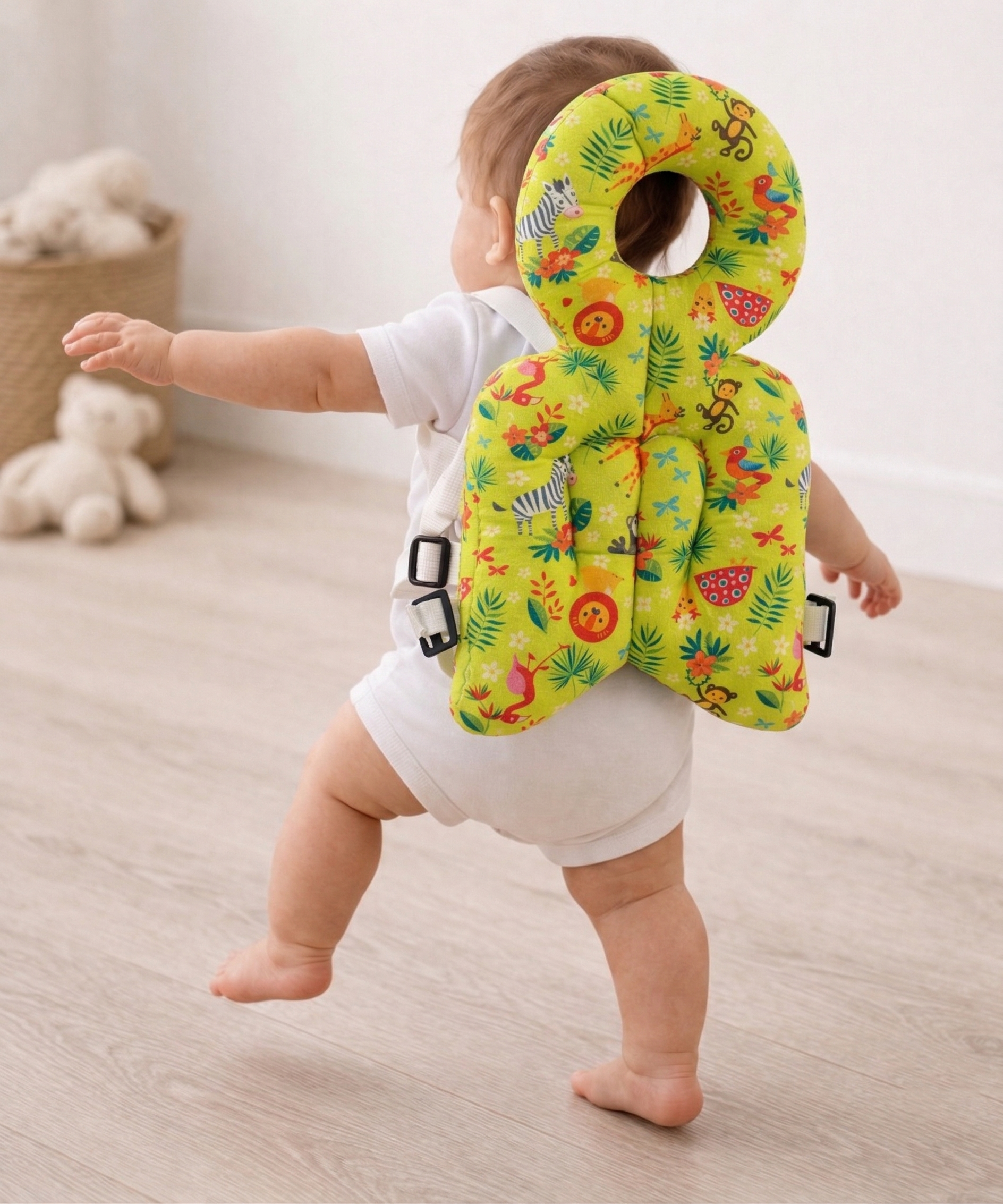 Baby Angel Head Support Pillow This Product Velvet | Soft Neck Support Cushion (4–18 Months)