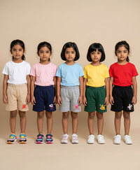 Girl Kid Cotton Printed Shorts | Random Cartoon Printed | Age 1 to 6 Years (Pack of 5 Pieces)
