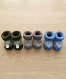 Soft Cotton Baby Booties | 0 to 12 Months | Pack of 3 Pairs Set