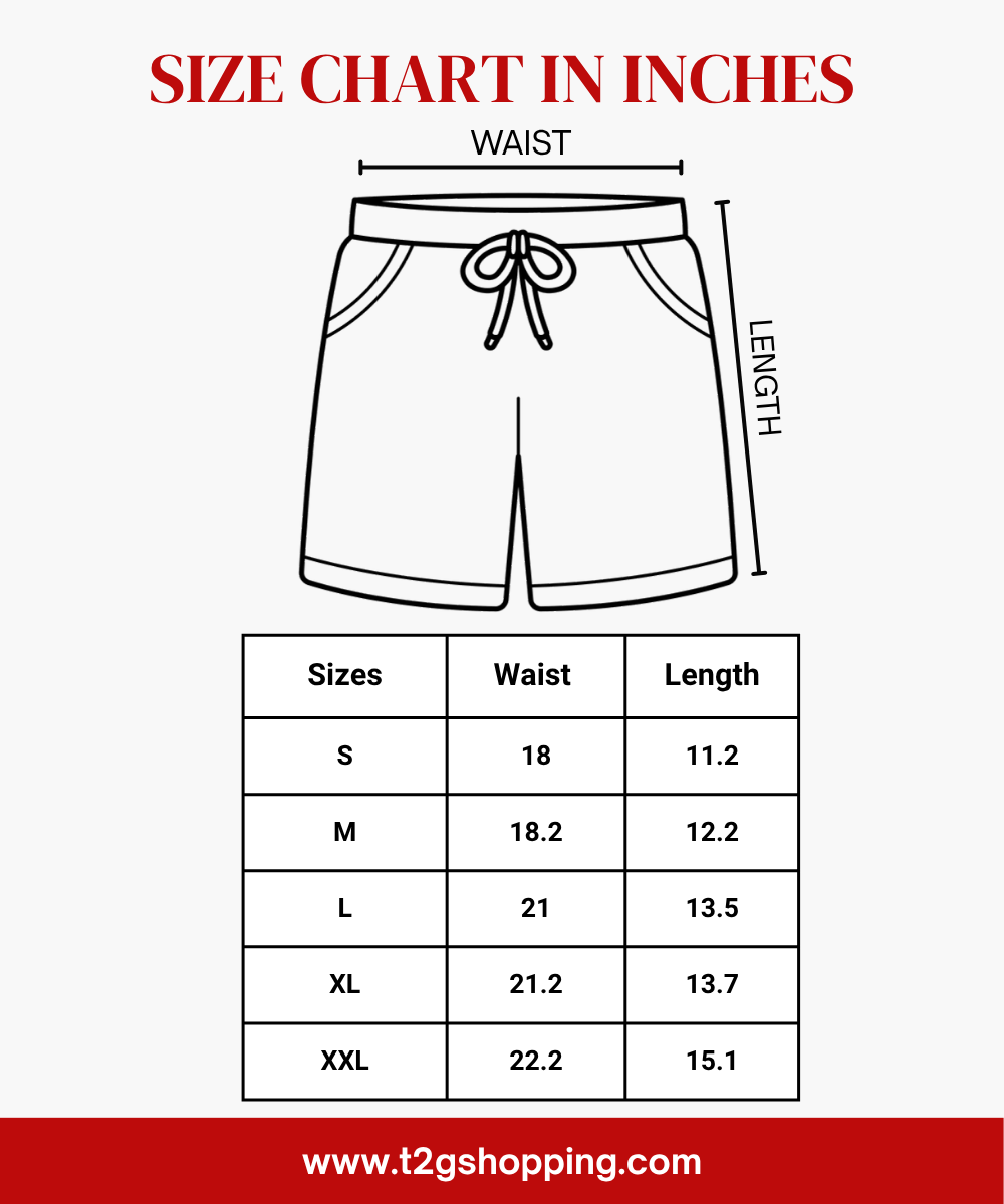 Pure Cotton Plain Shorts for Boys Kid with Elastic And Rope Age 6 to 7 Years L Size (Pack of 5)