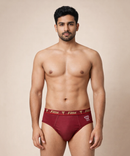 Fitto Men's Brief's Top Underwear 100% Pure Cotton | (Pack of 5)