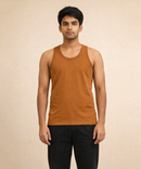 Fitto Men's Vest Plain Ticker Cotton Vest | 5 Pack Combo | Soft Breathable Innerwear