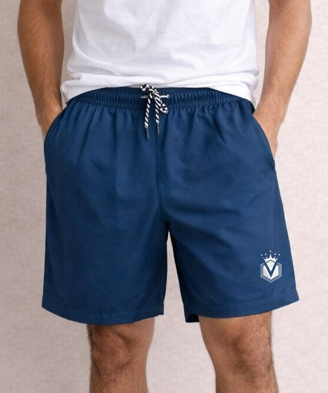 Men's Gym Shorts for Shorts Wear | Active Wear | Light Weight Dry-Fit | NS Lycra Shorts | Muted Navy Color | Sizes M, L, XL, 2XL