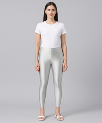 Branded Premium Shimmer Leggings (Ankle Length)