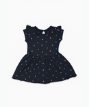 Girls 100% Cotton Printed Gown Dress/Frock Dress | Age 3-18 Months