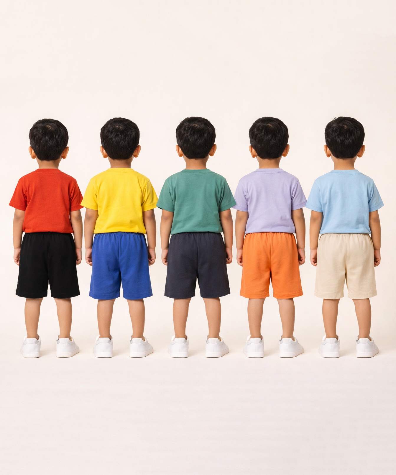 Boy Kid Cotton Printed Shorts | Random Cartoon Printed | Age 1 to 6 Years (Pack of 5 Pieces)