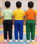 Cotton Track Pant with Bottom Cuff | Random Cartoon Printed | Age 0 to 5 Years (Pack of 3 Pieces)