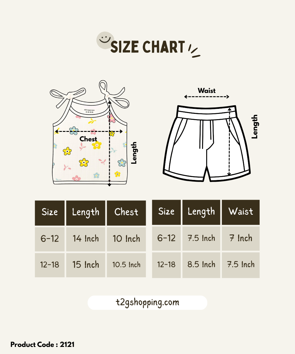Boy & Girl Baby Printed Top Knot Dress | Top and Shorts Set | 100% Pure Cotton (Pack of 3 Sets Combo) - 2121