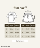 Boy & Girl Babies Jabla Co-ord Set | Tshirt and Shorts for Infant and New Born Babies | Age 0-12 Months (Pack of 3) - 2124