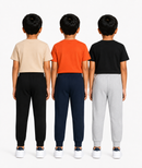 Boys Graphic Printed T-Shirt & Typography Track Pant Co-Ord Set | Age 2-5 Years | Pack Of 3 Set