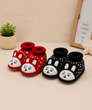 Baby Cartoon Printed Soft Sole Booties Shoes for Infants & Toddlers | Pack of 2 Pairs Set Combo