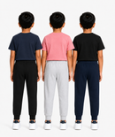 Boys Graphic Printed T-Shirt & Typography Track Pant Co-Ord Set | Age 2-5 Years | Pack Of 3 Set
