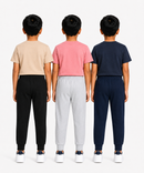 Boys Graphic Printed T-Shirt & Typography Track Pant Co-Ord Set | Age 2-5 Years | Pack Of 3 Set