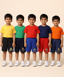 Boy Kid Cotton Printed Shorts | Random Cartoon Printed | Age 1 to 6 Years (Pack of 5 Pieces)